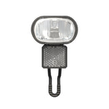 German-standard K-mark e-bike front fork light with reflector, easy installation, supports optical inverted mounting