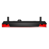 German-standard K-mark high-brightness e-bike rear light with passive safety reflector