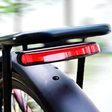 German-standard K-mark high-brightness safety rear light, bar-type rear light, optional reflector
