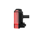 German-standard K-mark high-brightness e-bike rear light with passive safety reflector