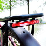 German-standard K-mark high-brightness safety rear light, bar-type rear light, optional reflector