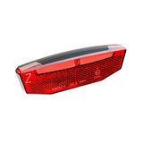 German-standard K-mark high-brightness e-bike rear light with passive safety reflector