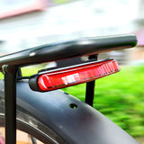 German-standard K-mark high-brightness safety rear light, bar-type rear light, optional reflector