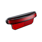 German-standard K-mark high-brightness safety rear light, bar-type rear light, optional reflector