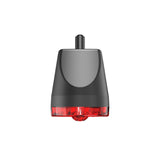 German-standard K-mark safety rear light with reflector