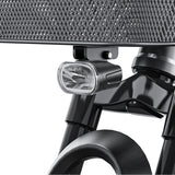 German-standard K-mark e-bike front fork light with reflector, easy installation, supports optical inverted mounting