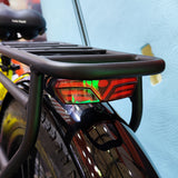 E-bike rear light available in multiple voltage versions, featuring multiple functions