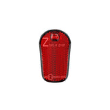 German-standard K-mark safety rear light with reflector
